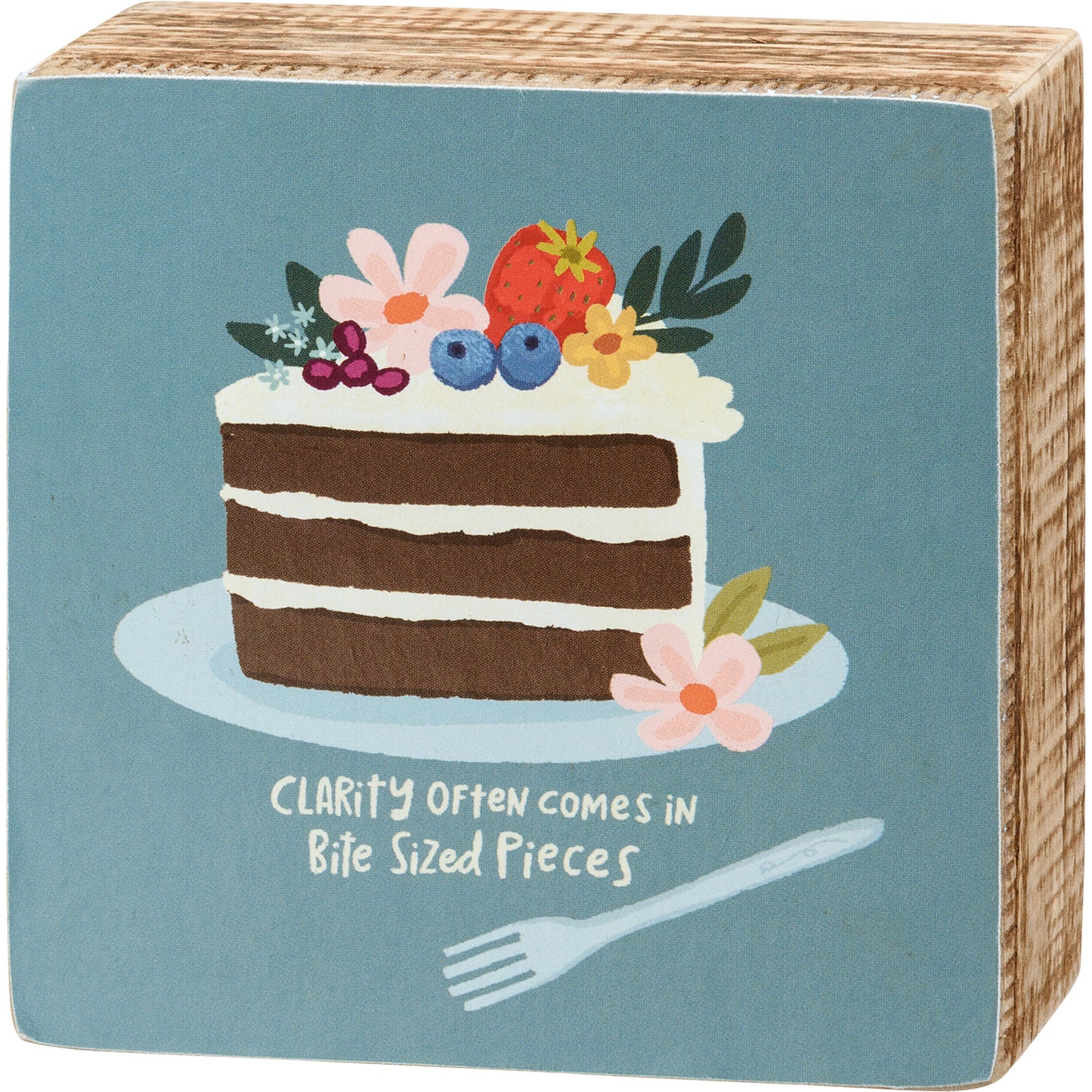 Bite Sized Pieces Box Sign and Sock Set