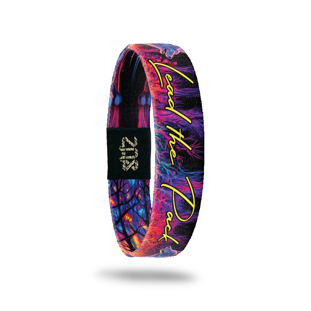 Lead the Pack Collectible Halloween Elastic Wristband: Medium