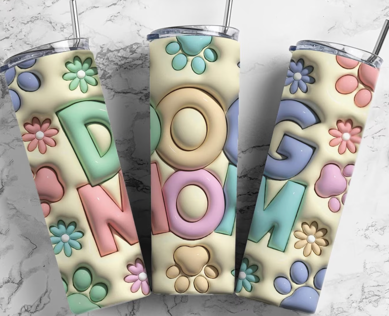 Dog Mom 20oz Tumbler