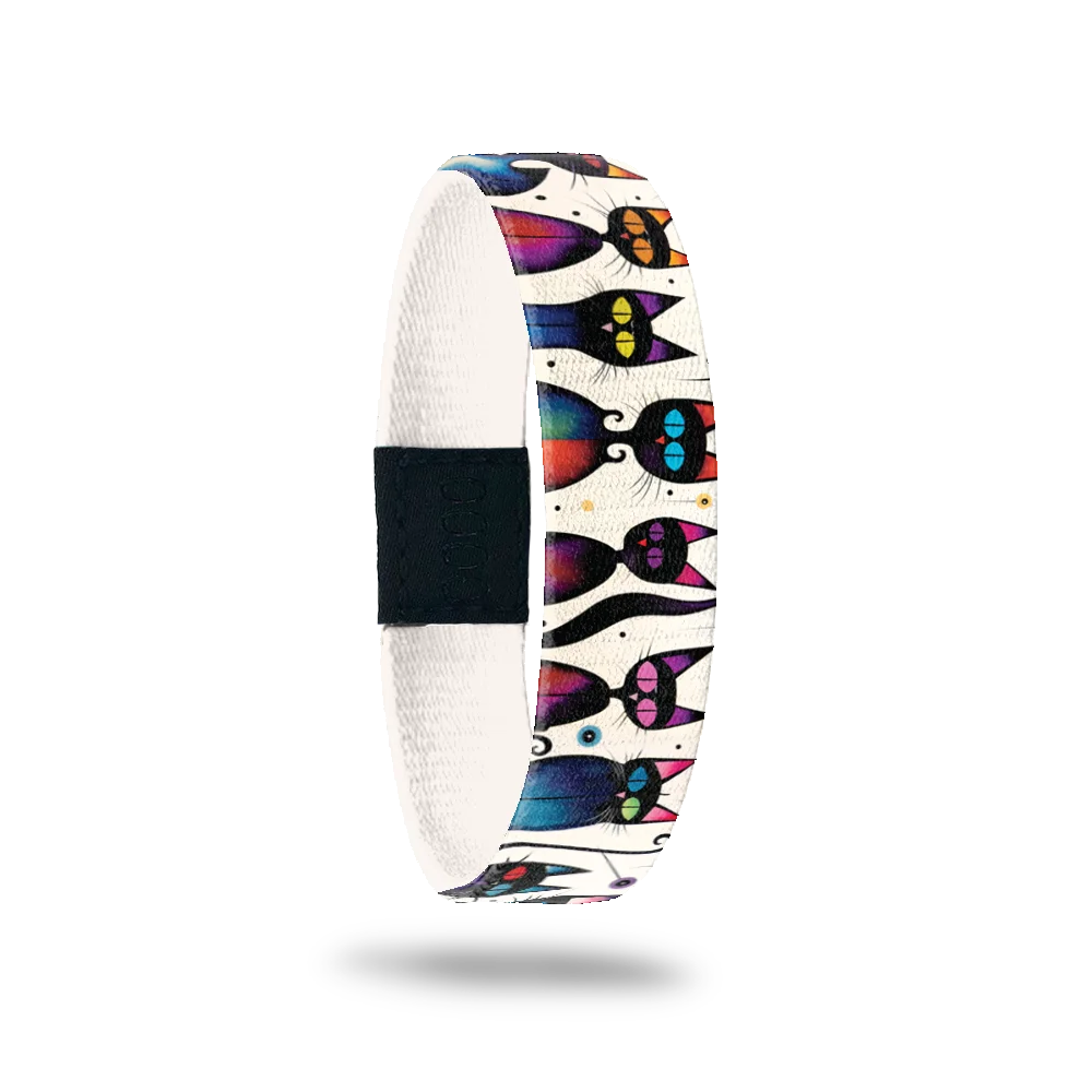 Cat Mom - Mother's Day Collection - Elastic Bracelet: Medium