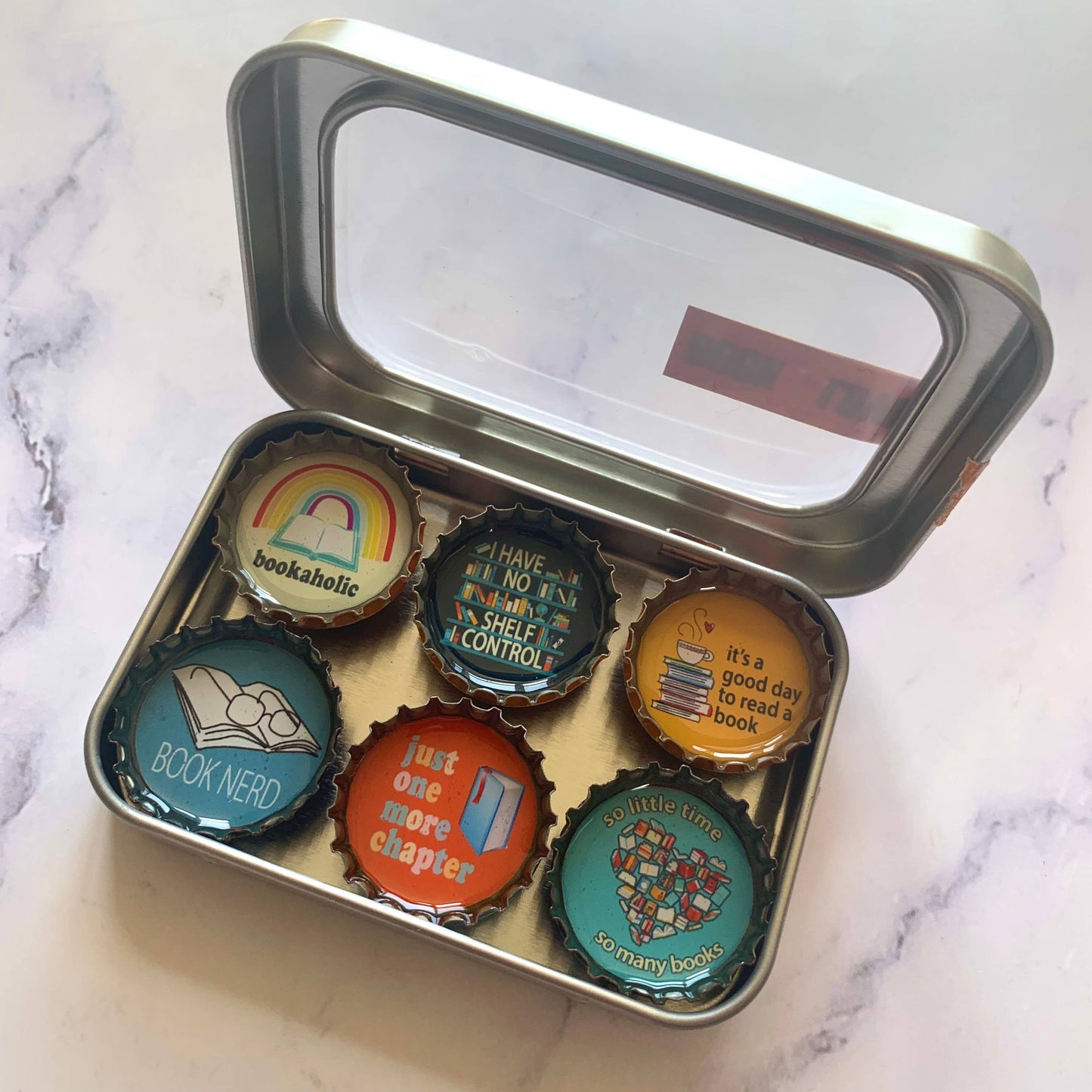 Book Lover Magnets - Fall decor - Back to school decor