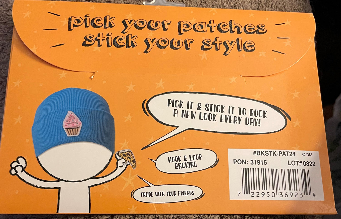 Stick It Patches - Egg, Dinosaur, Smiley