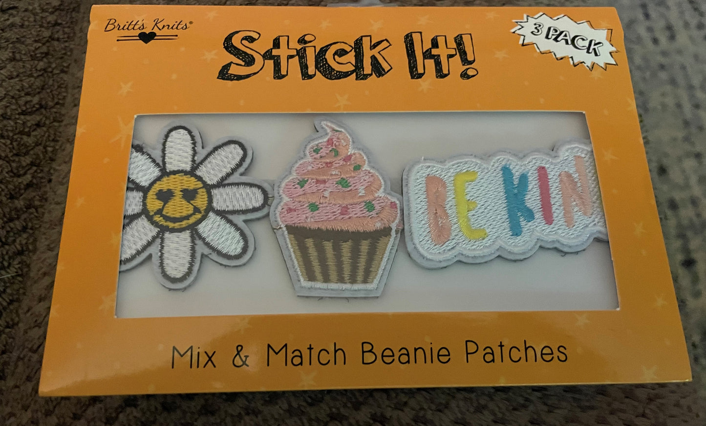 Stick It Patches - Daisy, Cupcake, Be Kind