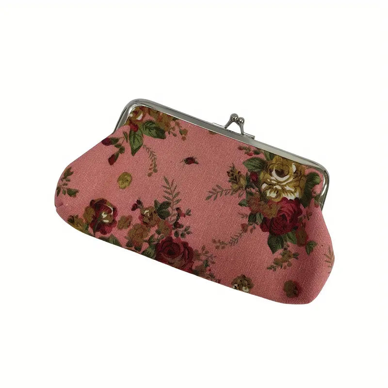 Vintage Floral Coin Purse