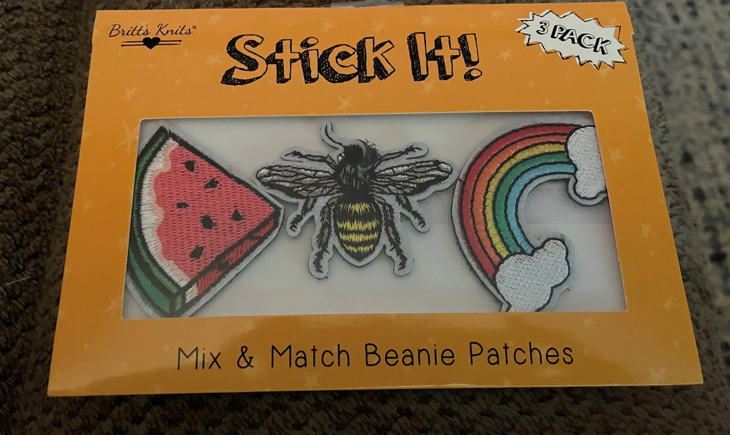 Stick It Patches - Watermelon, Bee, Rainbow