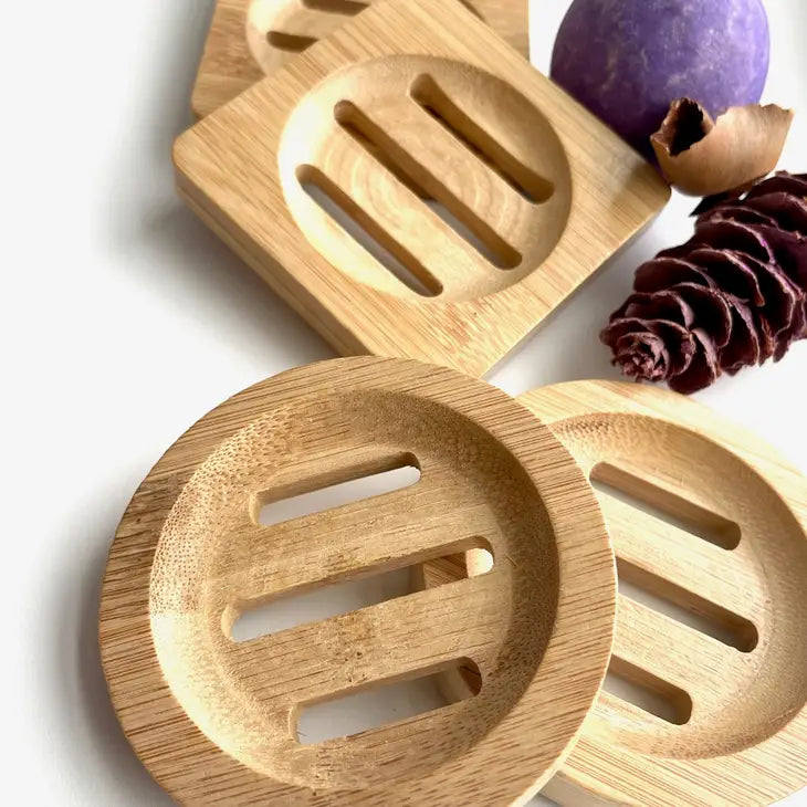 Bamboo Shower Steamer Soap Trays