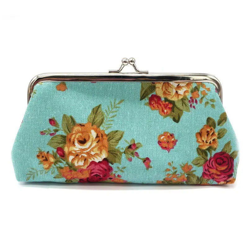 Vintage Floral Coin Purse