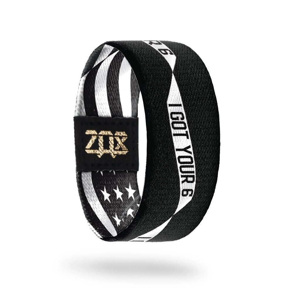 I Got Your Six Wristband Military Veteran First Responder