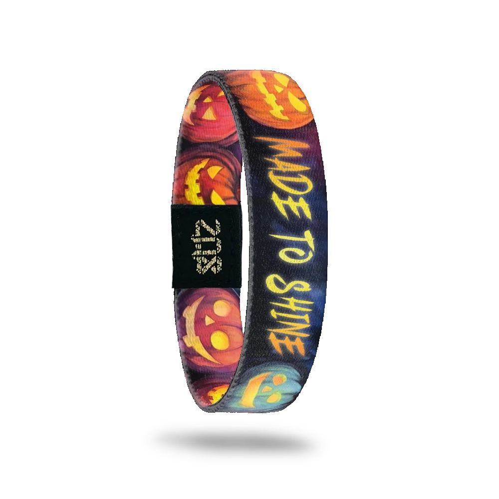 Made to Shine Halloween Wristband
