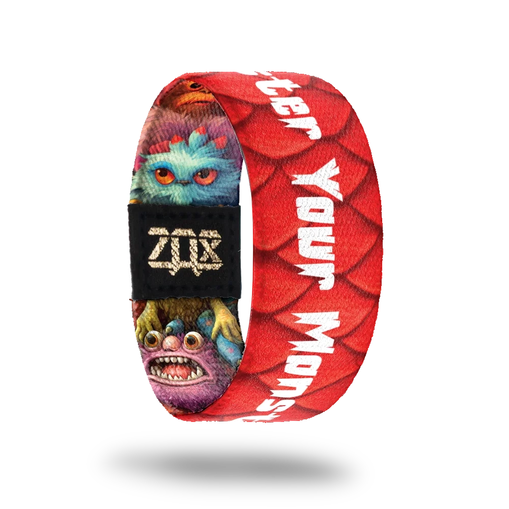 Master Your Monsters Halloween Elastic Wristband