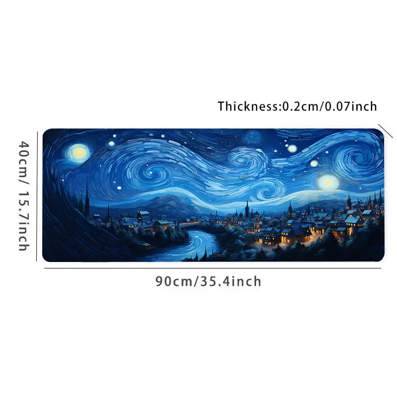 Starry Night Extra Large Mouse Pad