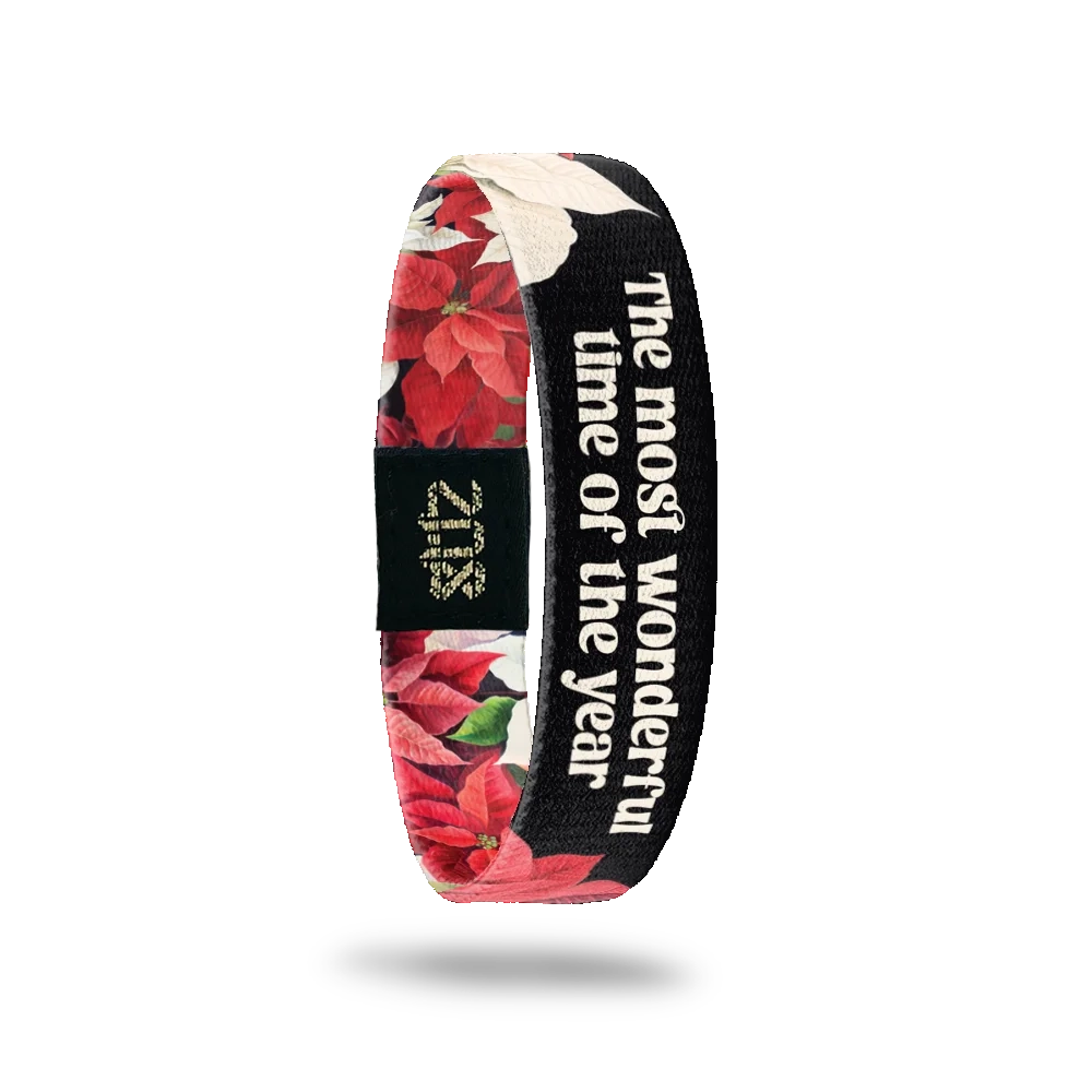 The Most Wonderful Time of Year Wristband - Christmas