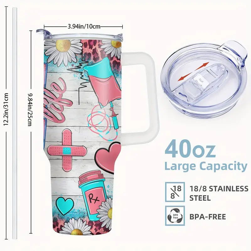 Nurse Life 40oz Tumbler
