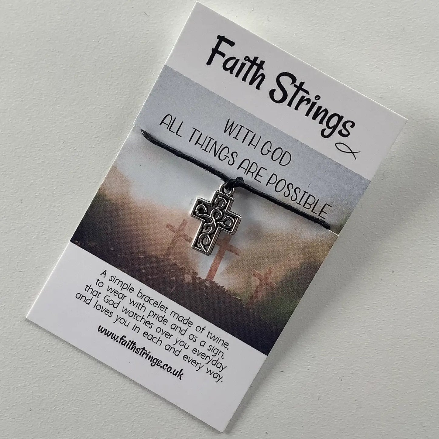 Faith Strings Wish Bracelet