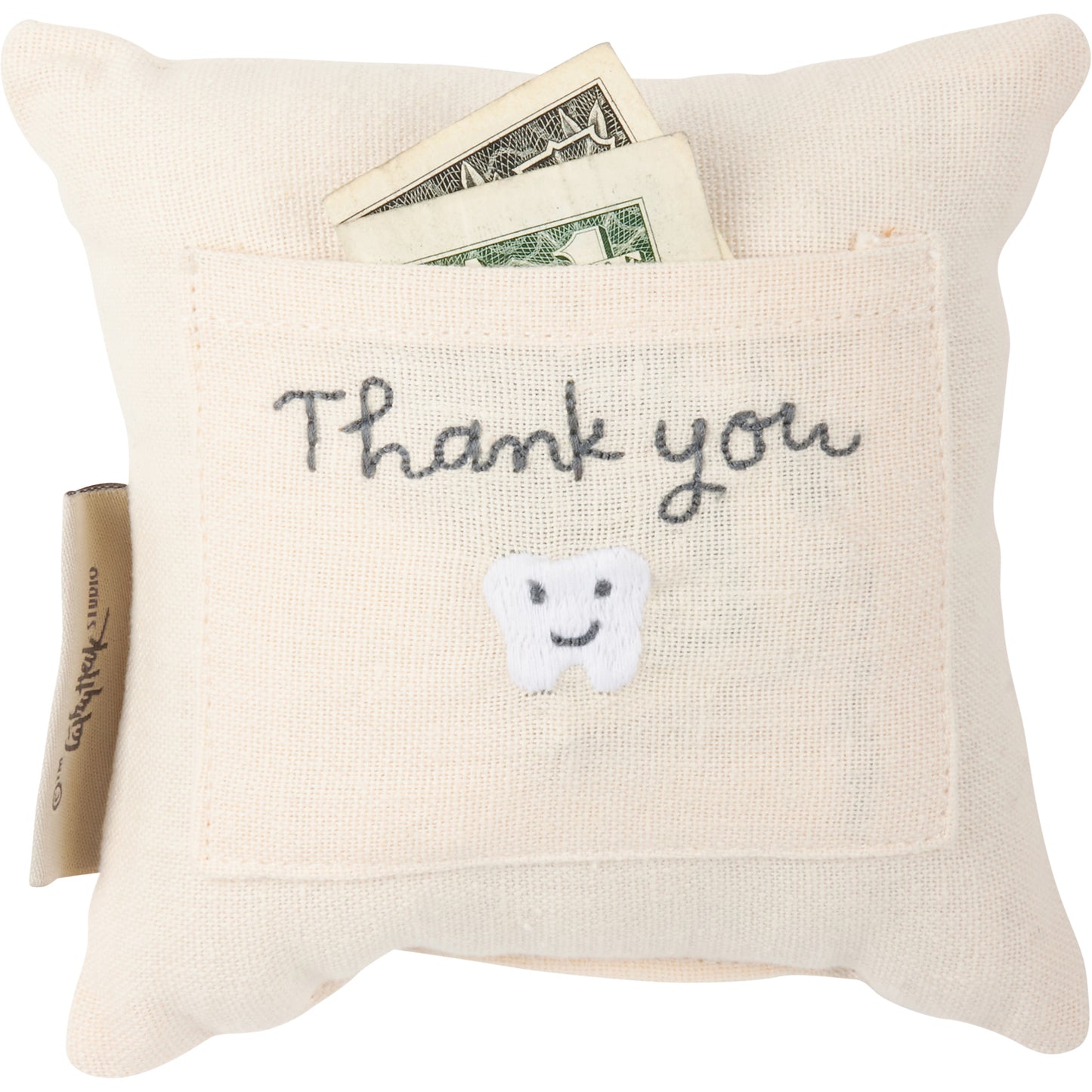 Dear Tooth Fairy Please Stop Here Pillow