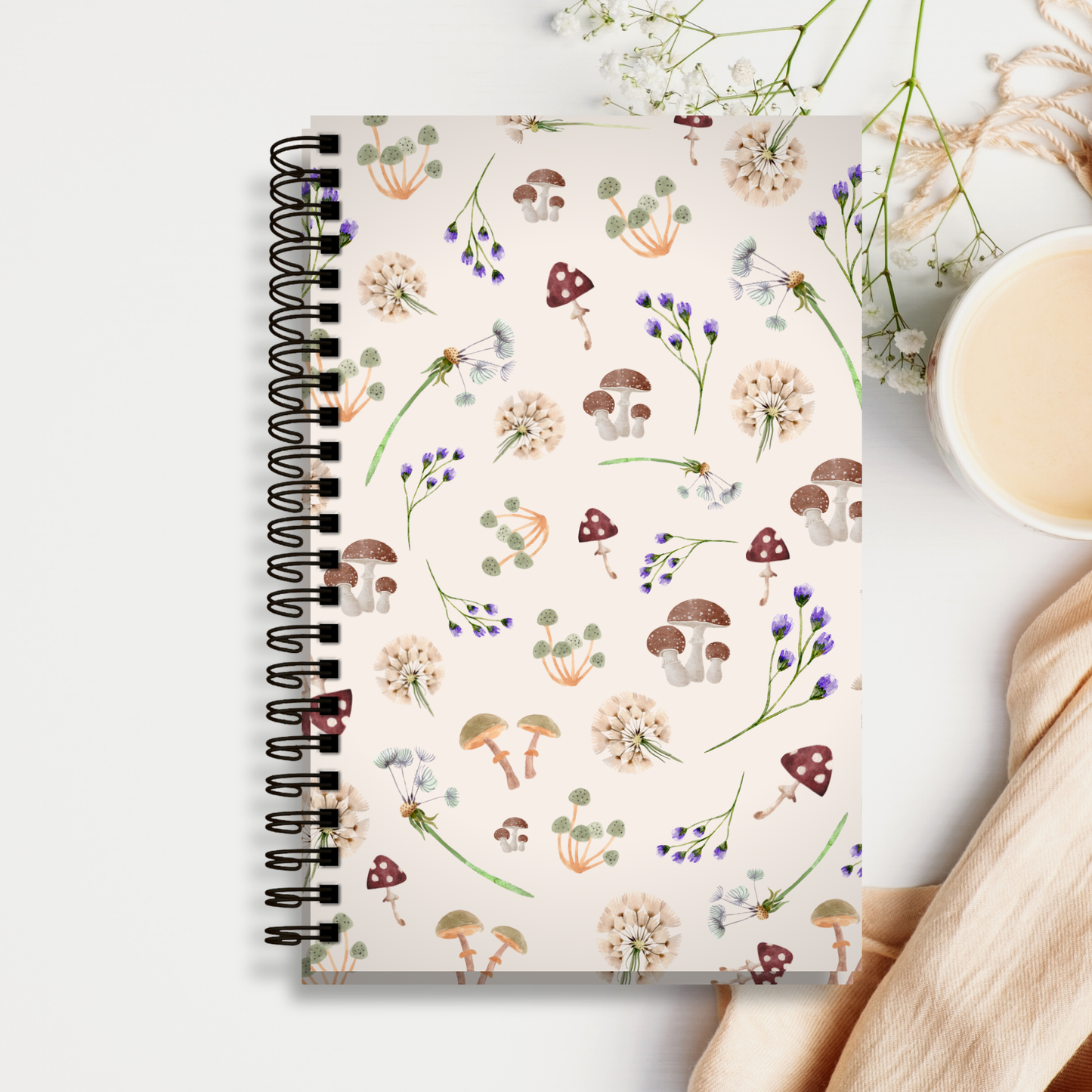 Hardcover Spiral Journal — Forager