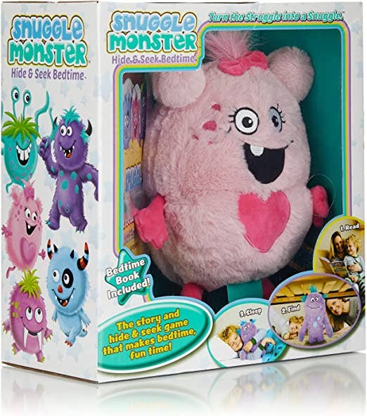 Snuggle Monster Hide & Seek Bedtime Pink Monster