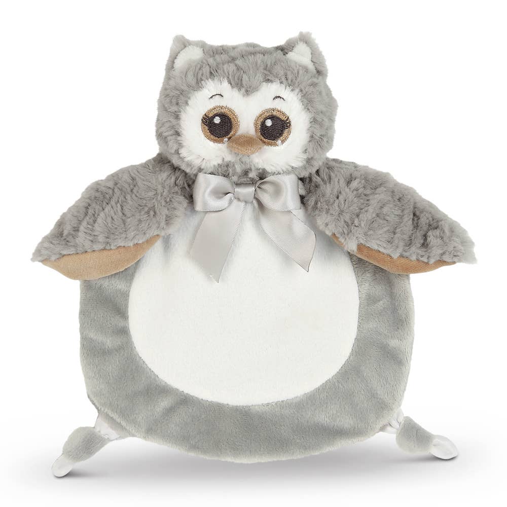 Wee Owlie Gray Owl Blankie