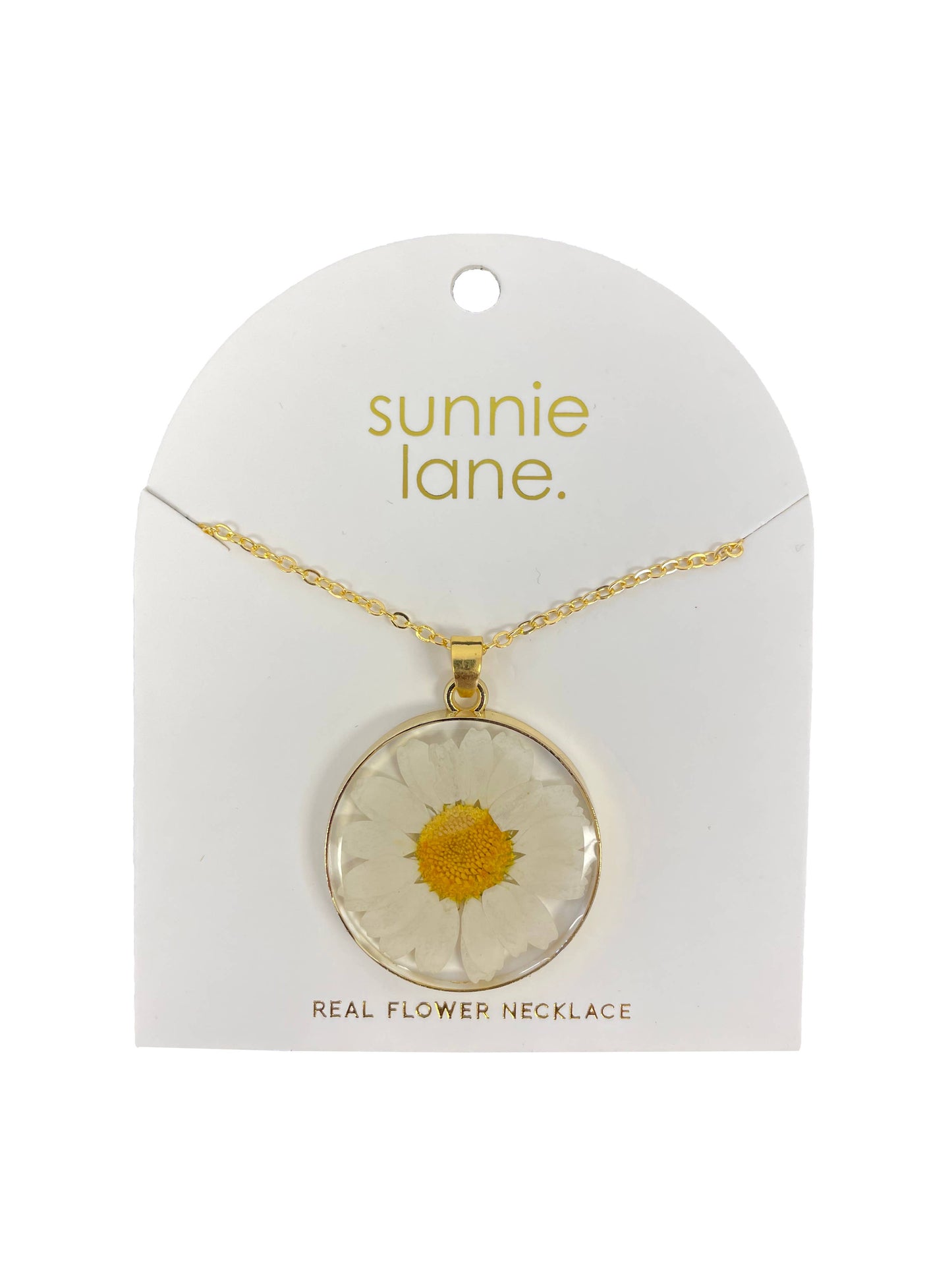 Pressed Flower Necklace - Made With Real Flowers