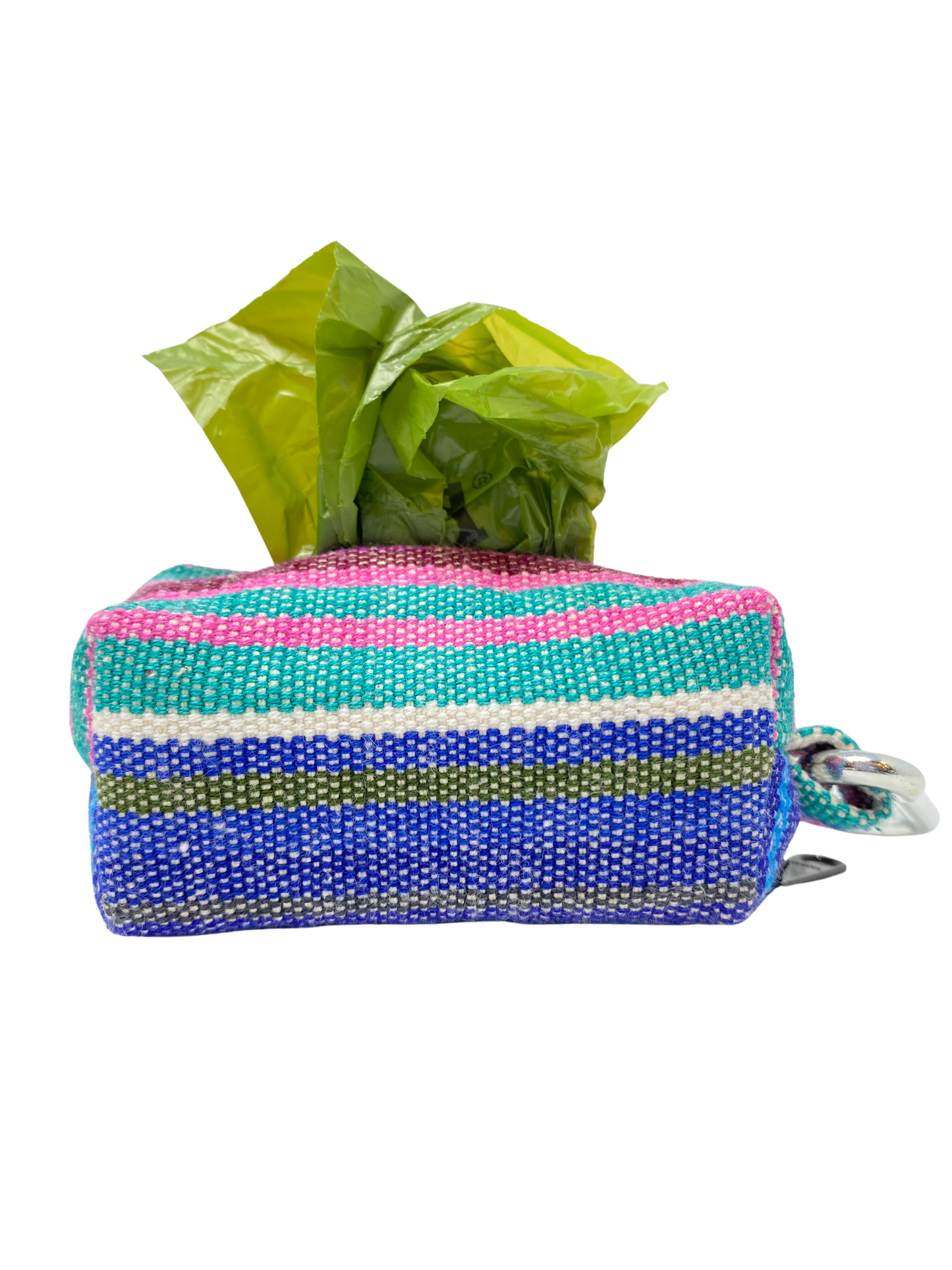 Space Cowboy Dog Waste Bag Holder (with biodegradable poop bags) clips on to leash + Fair Trade
