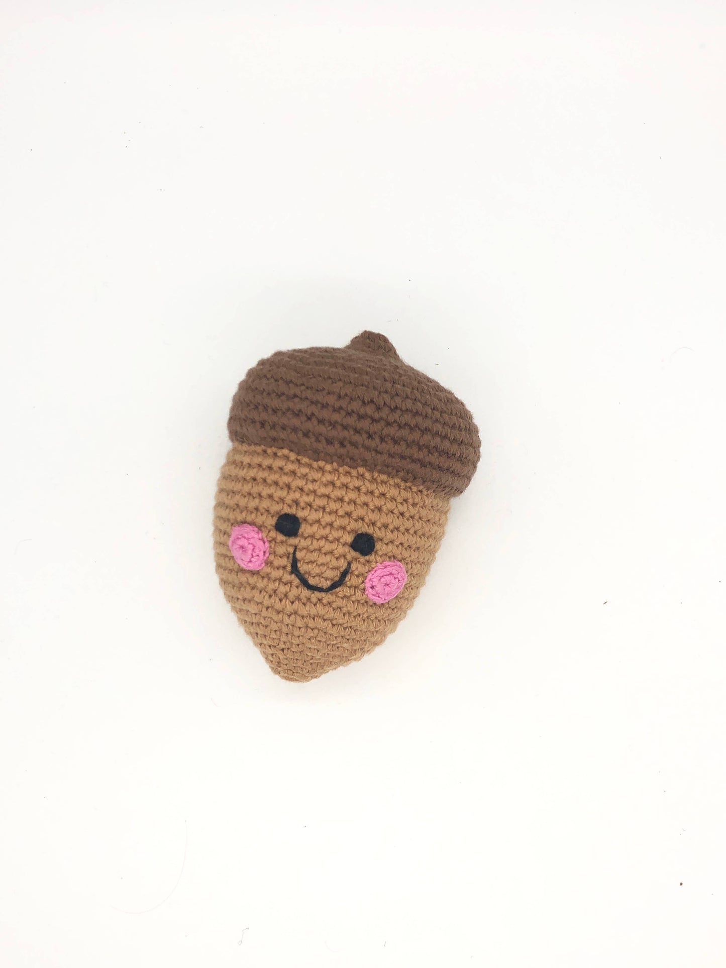 Friendly Stuffed Acorn Toy