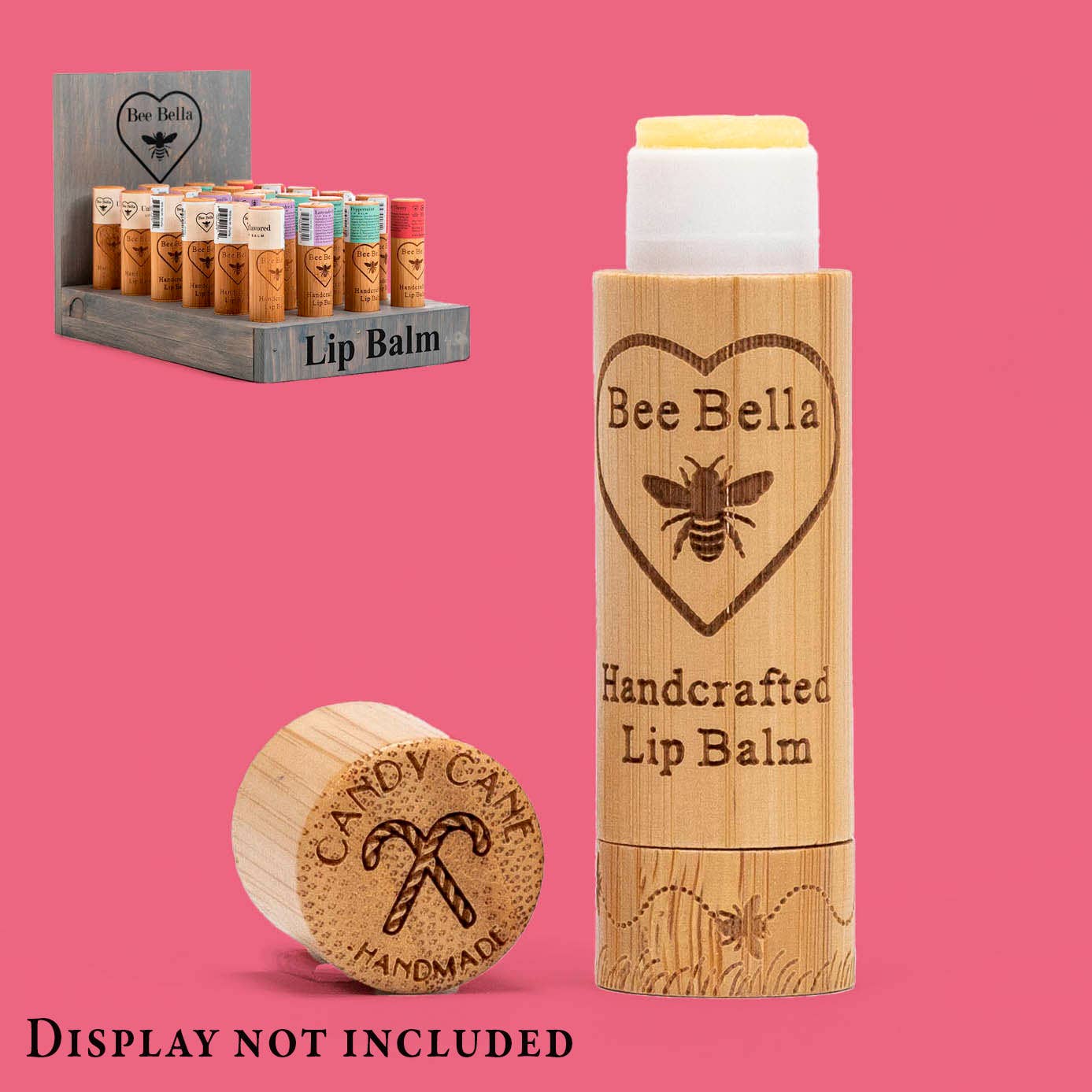Bee Bella Candy Cane Lip Balm