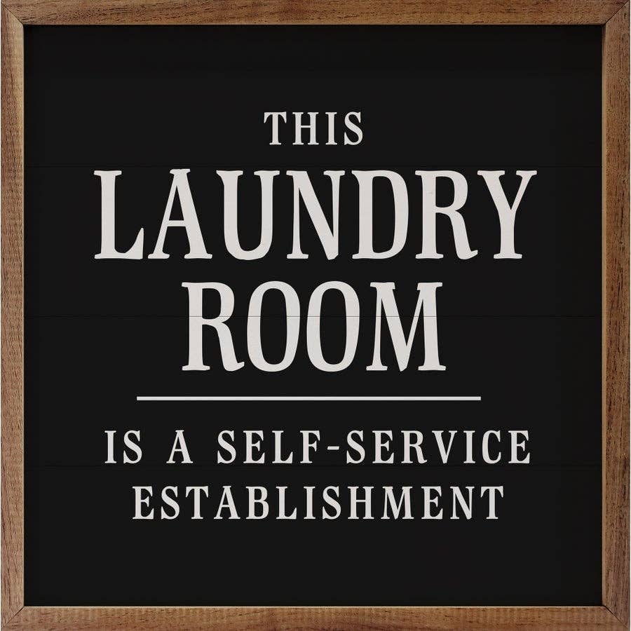This Laundry Room Is A Self Service Black
