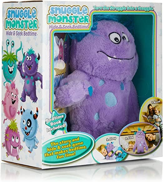 Snuggle Monster Hide & Seek Bedtime Purple Monster