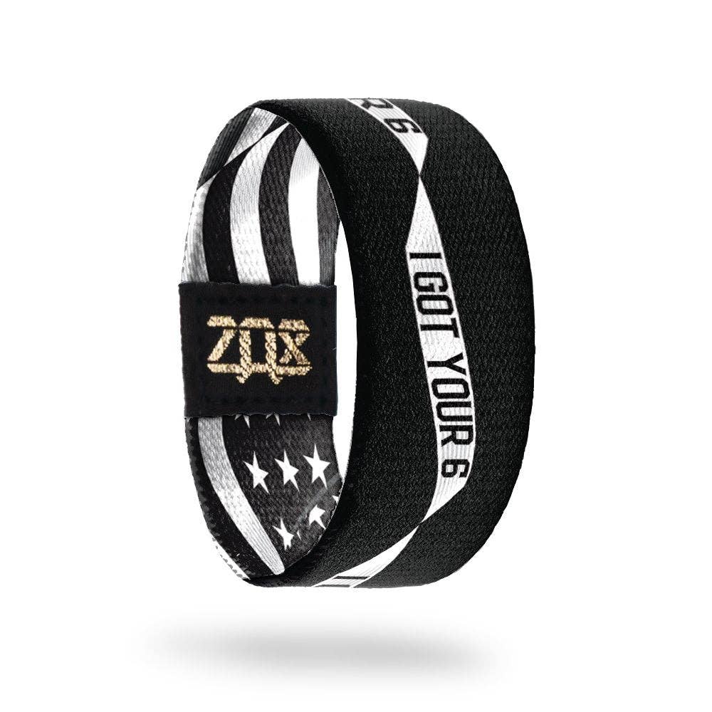I Got Your Six First Responder Flag Bracelet: Medium
