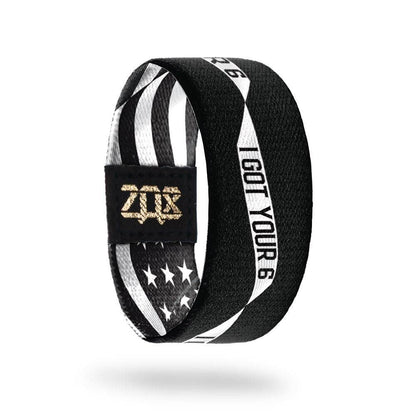 I Got Your Six First Responder Flag Bracelet: Medium