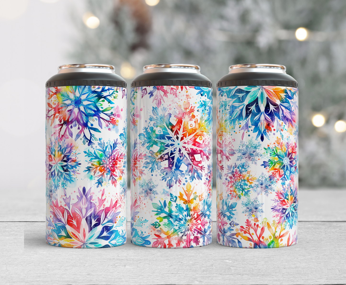 Can Cooler 4 in 1 | Bright Snowflake