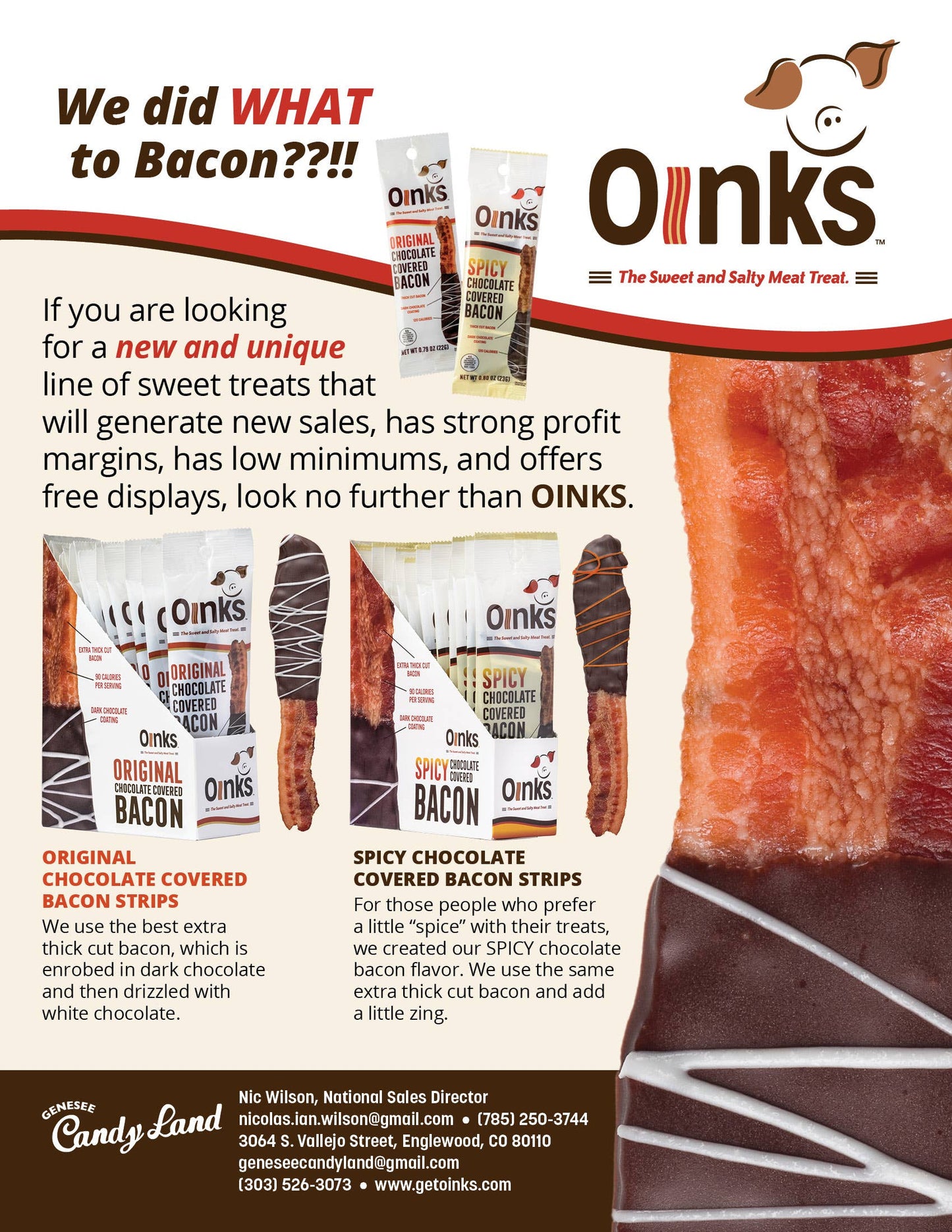 Original Smoked Chocolate Covered Bacon