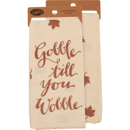 Gobble Till You Kitchen Towel