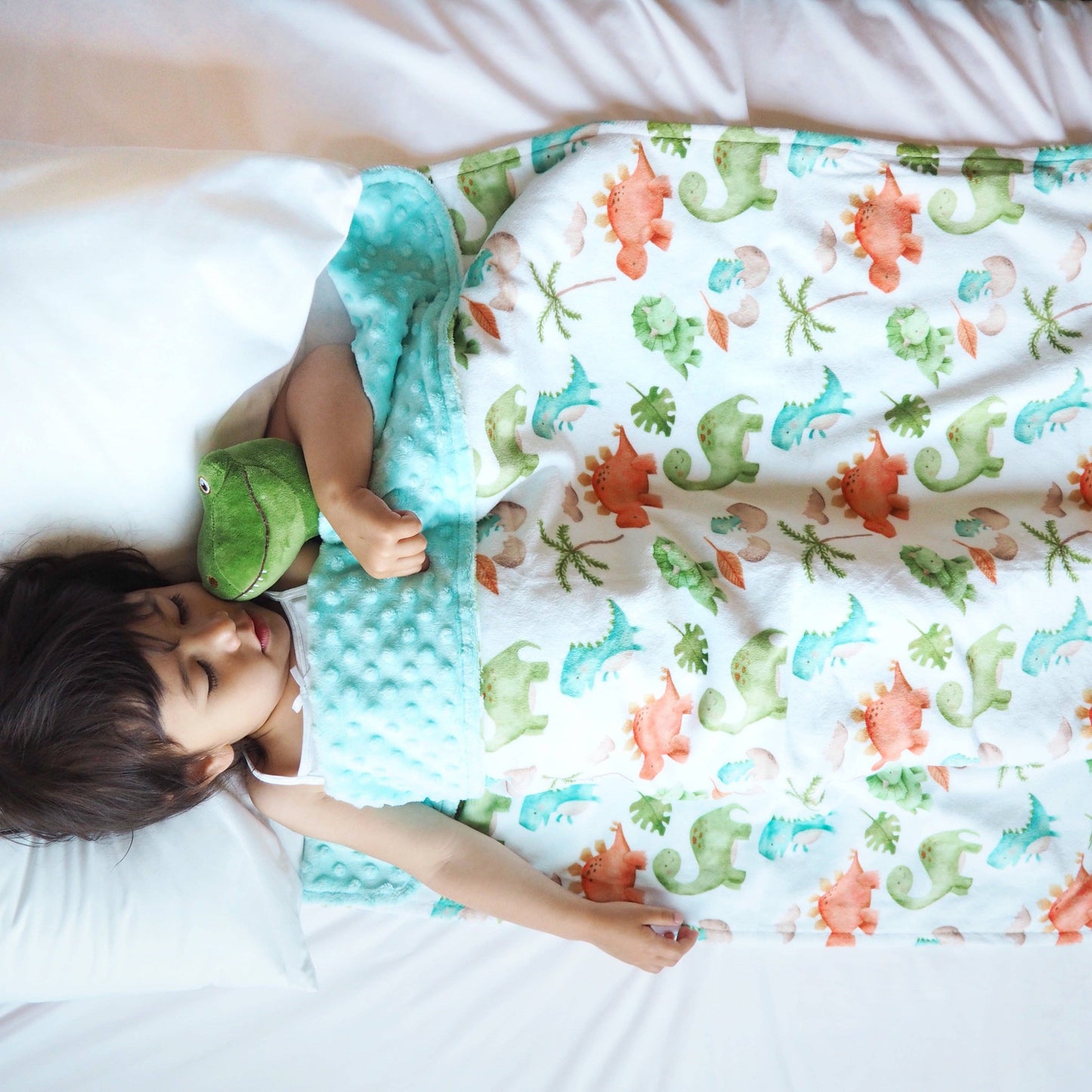 Premium Baby & Toddler Minky Blanket - Dinosaurs