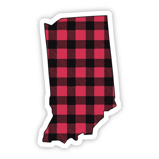 Indiana Flannel Sticker