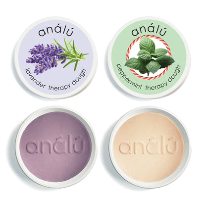 Analu therapy dough  - case: 3 lav-3 ora-3 lem-3 pep w/display