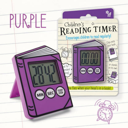 Children's Reading Timer: Purple