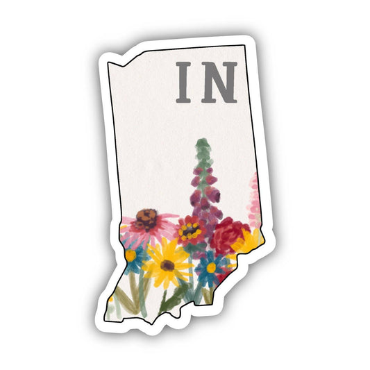 Indiana Painterly Pattern Sticker