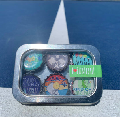 Pickleball Magnets - Spring Decor