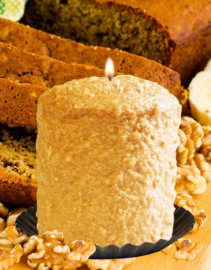 Banana Nut Bread Hearth Candle