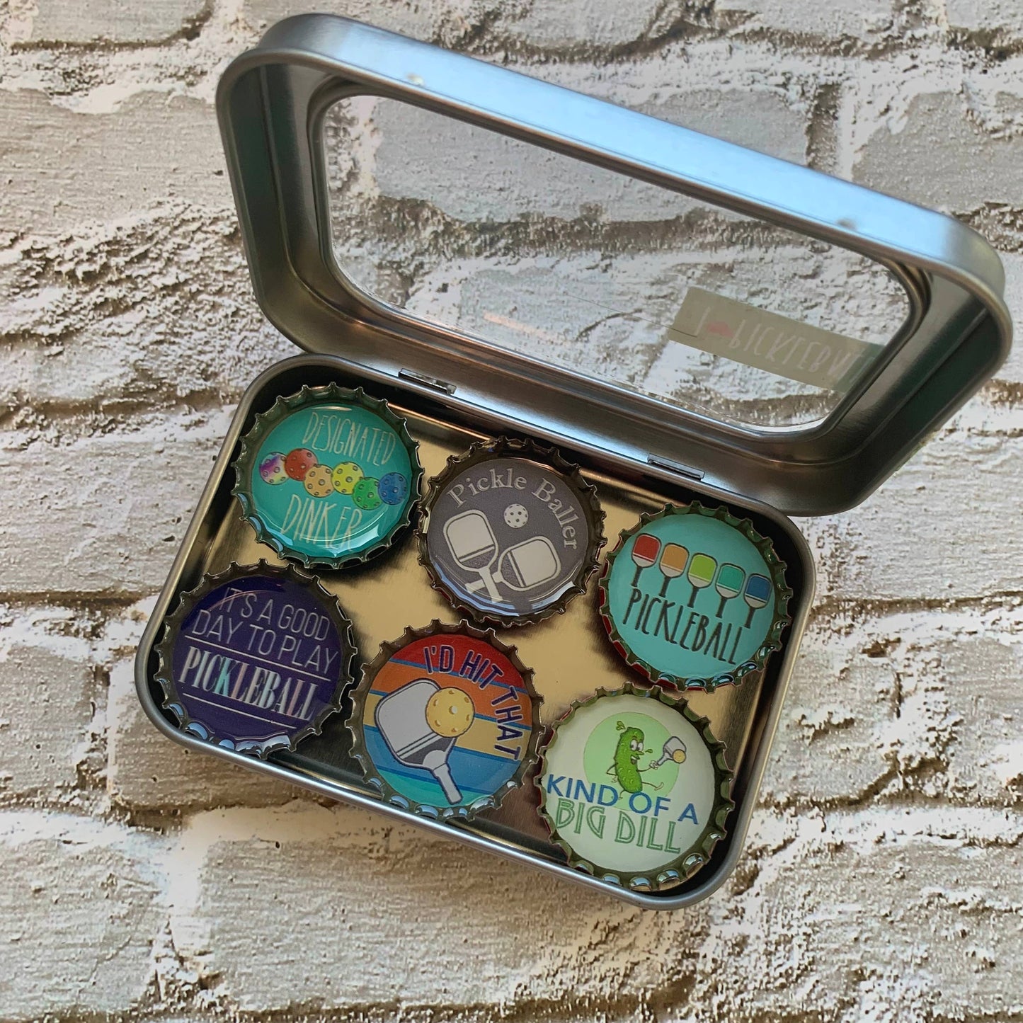 Pickleball Magnets - Spring Decor