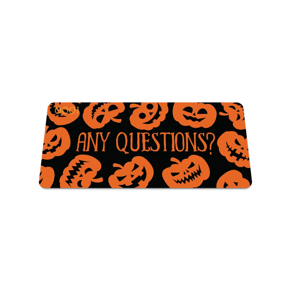 Any Questions? Pumpkin Elastic Bracelet: Medium