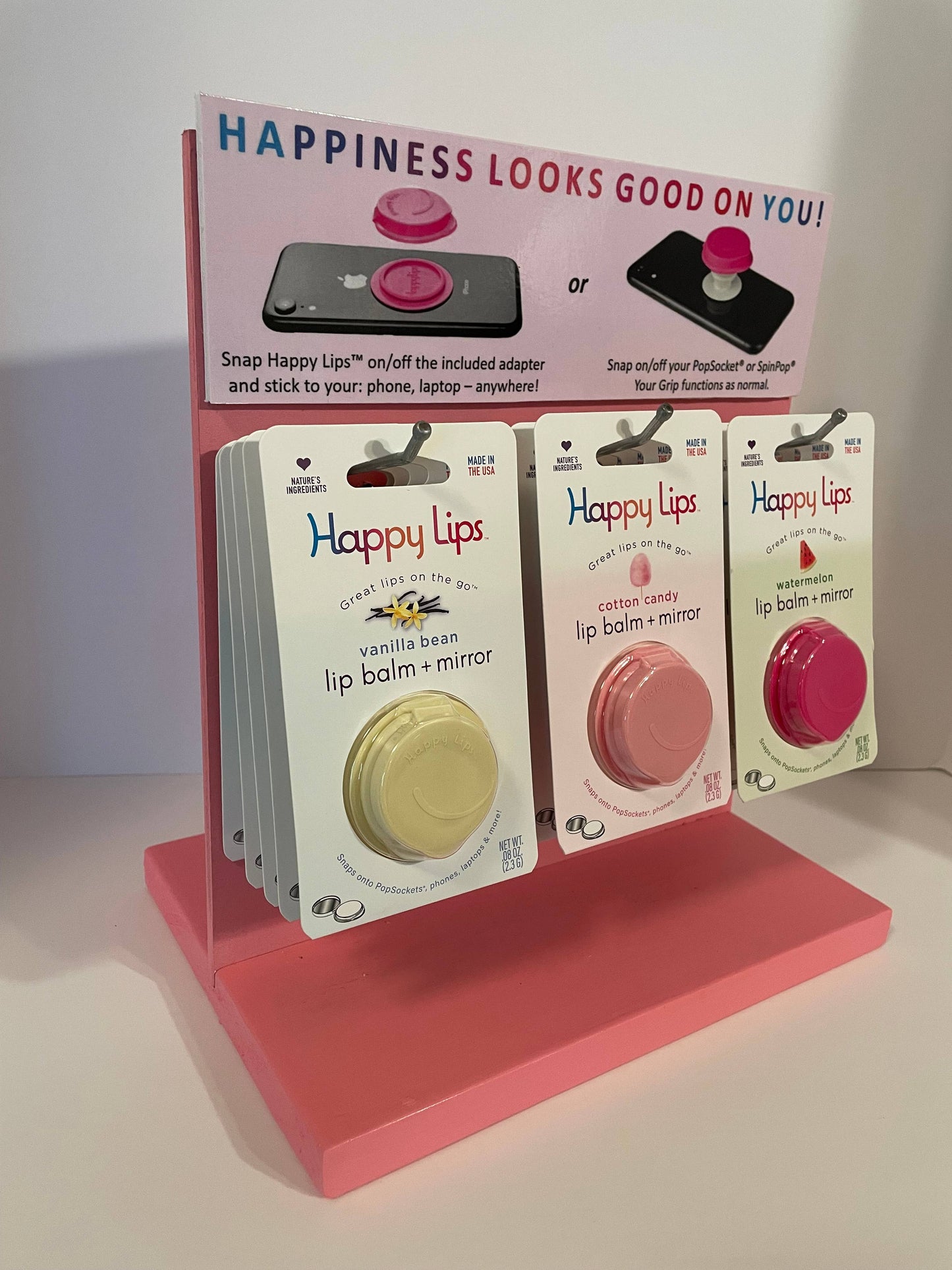 Happy Lips -Point of Purchase Display
