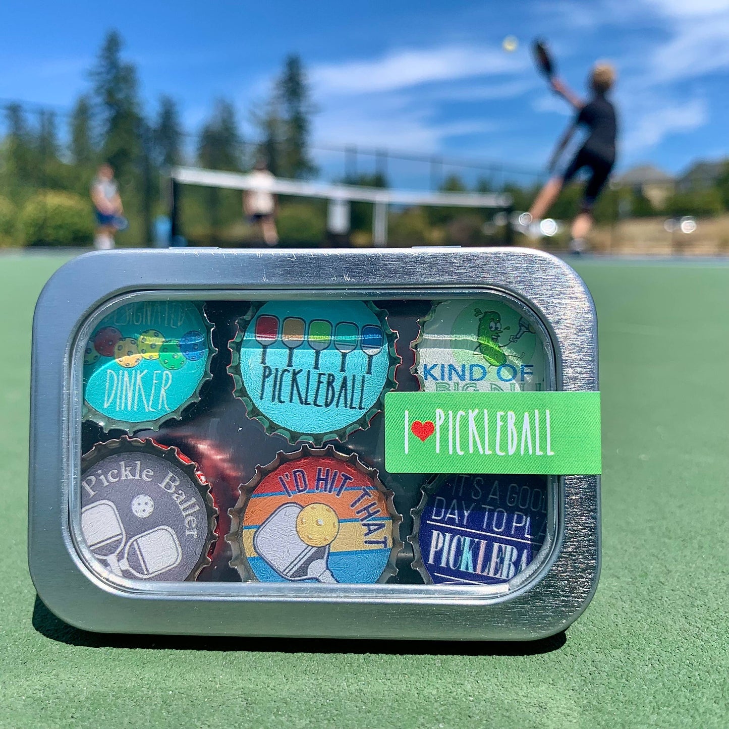 Pickleball Magnets - Spring Decor