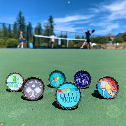 Pickleball Magnets - Spring Decor