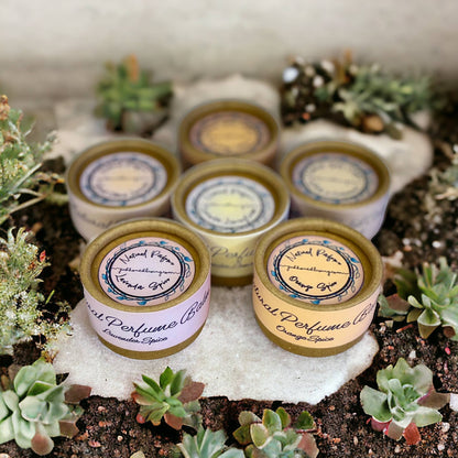 All-Natural Perfume Balms: Lavender Lemongrass