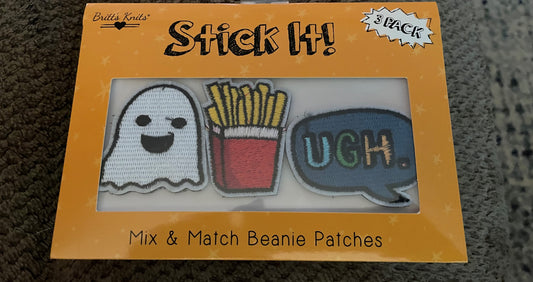 Stick It Patches - Ghost, French Fries, UGH