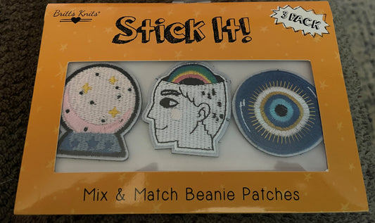 Stick It Patches - Globe, Head, Eye