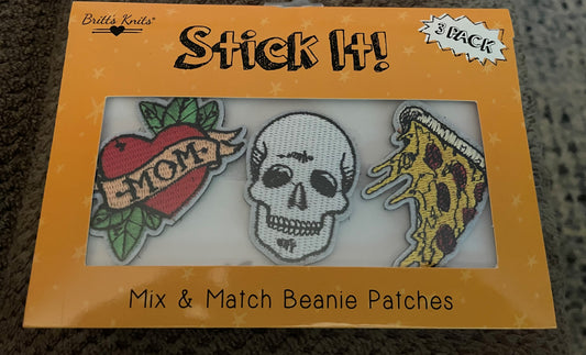 Stick It Patches - Mom, Skull, Pizza