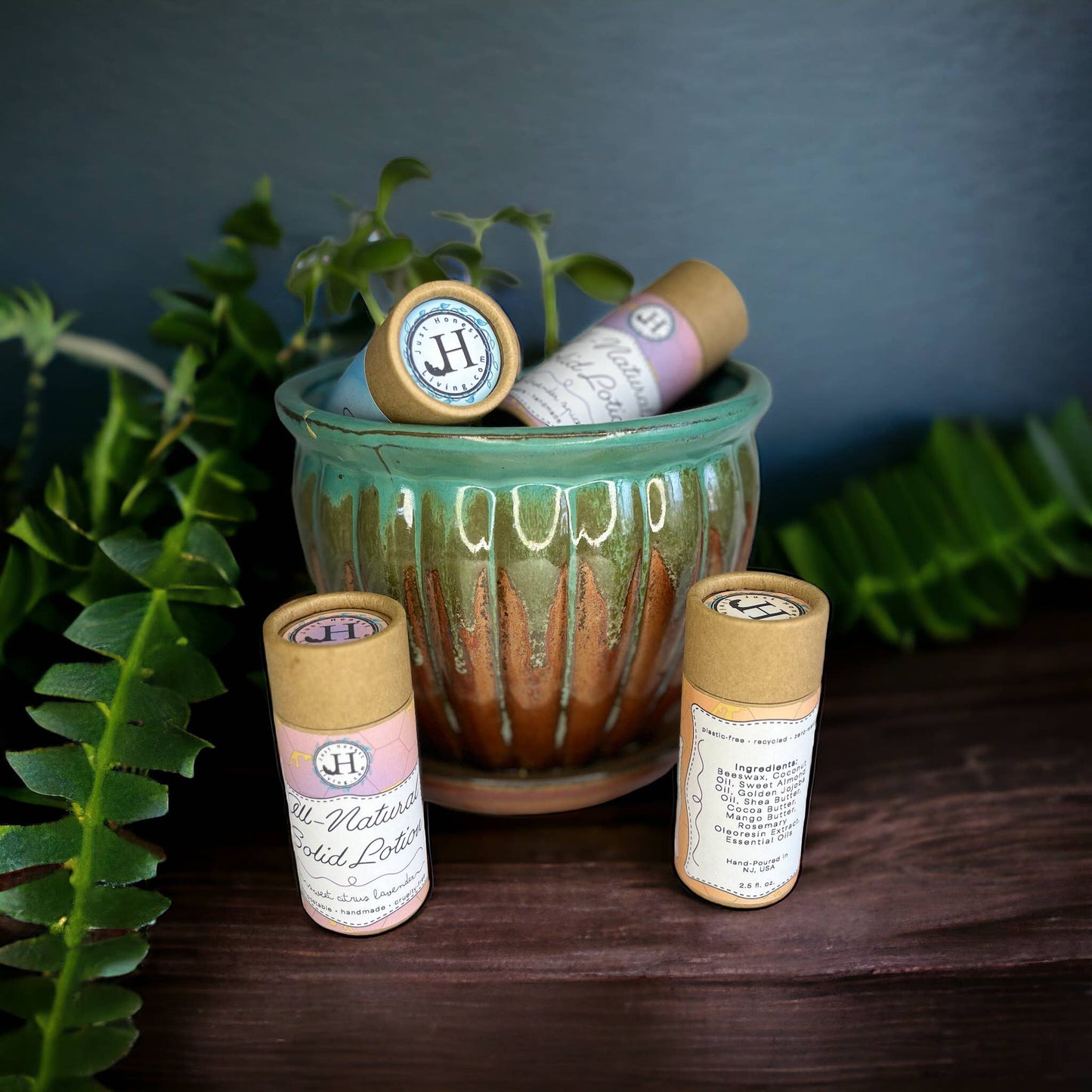 Natural Zero-Waste Lotions: Unscented